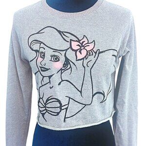 Women's Disney Cropped Sweatshirt Small